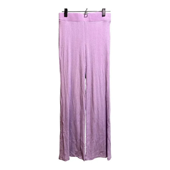 NWT Jonathan Simkhai Ribbed Loungewear Set In Lilac | Size XS - Picture 2 of 6
